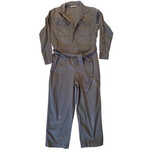 Everlane Utility Jumpsuit Gray Size 10